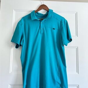 Arc’teryx Captive Teal Polo Shirt (L)